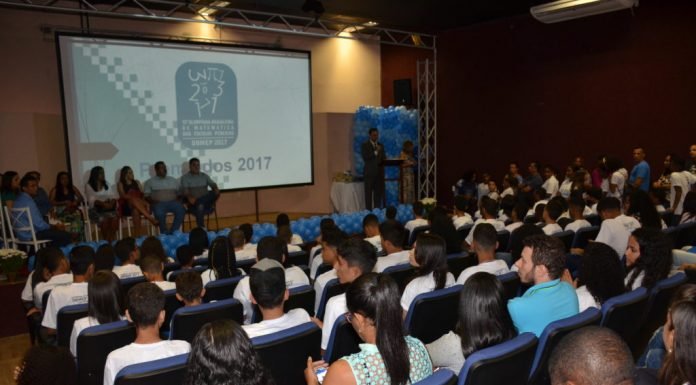 Números que transformam: Secretaria de Educação prestigia premiação regional da 13ª Olimpíada Brasileira de Matemática das Escolas Públicas