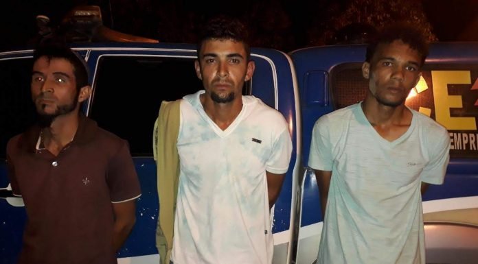 Policia prende trio de assaltantes em Alagoinhas