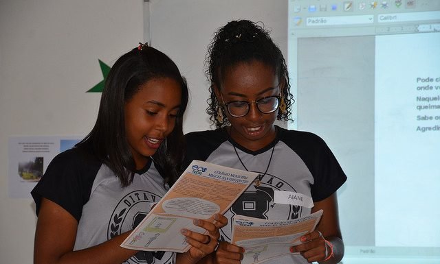 Conscientização e Educação Ambiental: alunos do Colégio Municipal Miguel Santos Fontes lançam informativo e apresentam iniciativas desenvolvidas através do projeto Eco Teens
