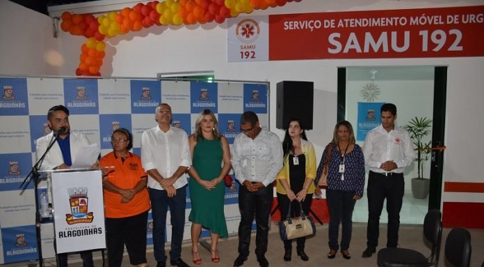 Prefeitura de Alagoinhas inaugura nova base do SAMU