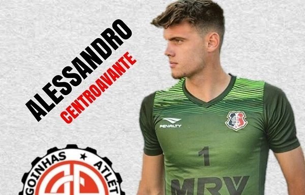 Atlético de Alagoinhas anuncia contratação do centroavante Alessandro Rhoden