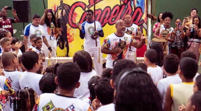 Com apoio da Prefeitura, festival de capoeira reúne mais de 500 atletas no Ginásio de Esportes