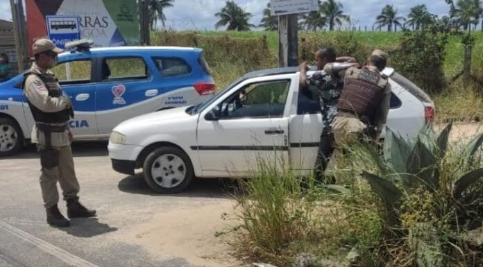 4ºBPM intensifica o policiamento no município de Aramari