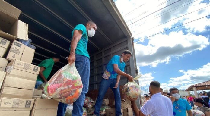 SEMAS entrega mais 1200 cestas básicas para famílias em vulnerabilidade