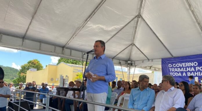 Governador Rui Costa anuncia asfaltamento de estrada que liga Buracica à sede do município de Alagoinhas