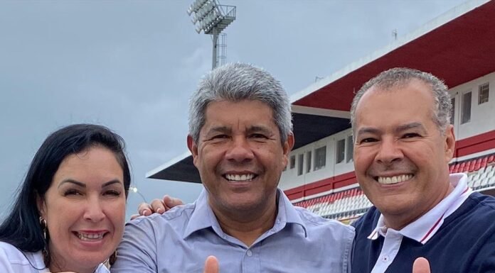 Os afagos do governador Jerônimo Rodrigues ao casal Ludmilla/Joaquim