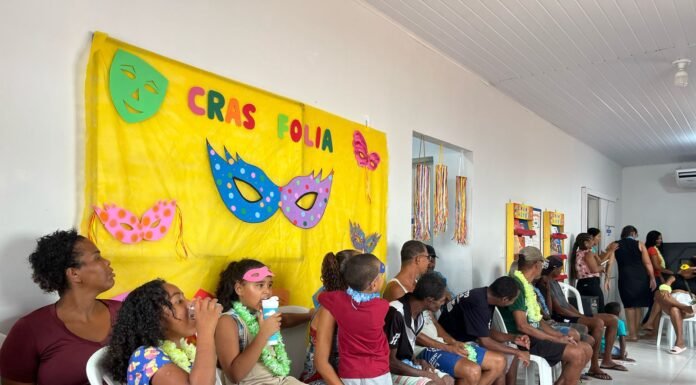 Baile de Máscaras, danças e brincadeiras marcam Cras Folia em Nova Brasília