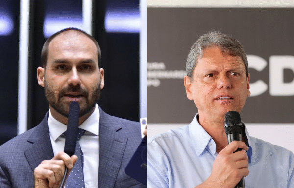 Aliados de Tarcísio dizem que Eduardo Bolsonaro cometeu ‘maior erro político’