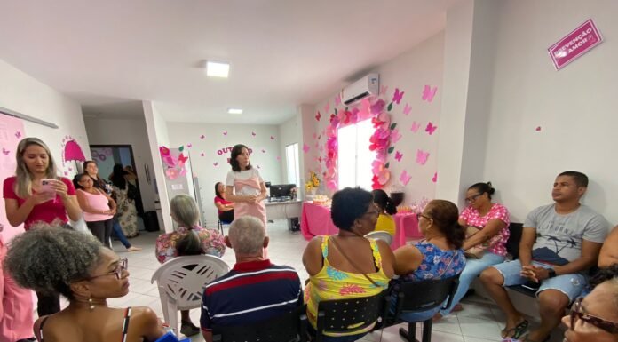 Unidade de Reintegração Funcional promove manhã de cuidados e conscientização no Outubro Rosa