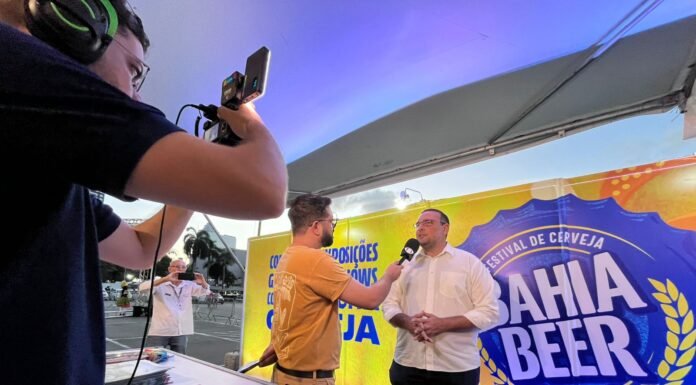 Bahia Beer 2025: Prefeitura e Setur divulgam o festival dentro da programação do Brasil Brew, em Salvador