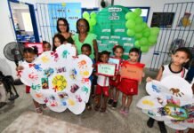 Homenagem na Escola Eraldo Tinoco celebra trajetória da professora Gildete Brandão