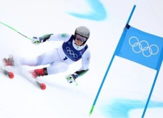 Lucas Braathen cai no slalom e dá adeus à chance de segunda medalha