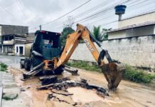 SAAE intensifica ações para minimizar impactos das fortes chuvas em Alagoinhas