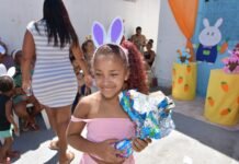 Sedes leva tradição dos ovos de Páscoa para centenas de crianças
