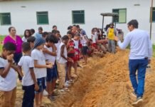 Crianças da Escola do Campo de Alagoinhas aprendem sobre práticas agrícolas sustentáveis