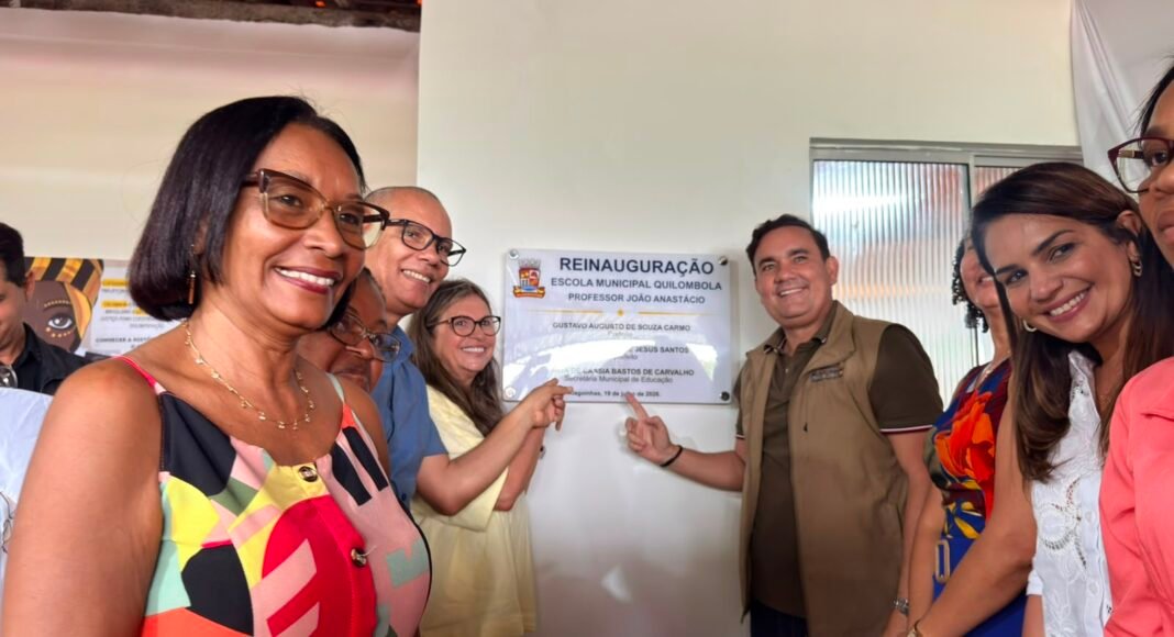 Escola Quilombola Professor João Anastácio é requalificada e fortalece educação em Alagoinhas