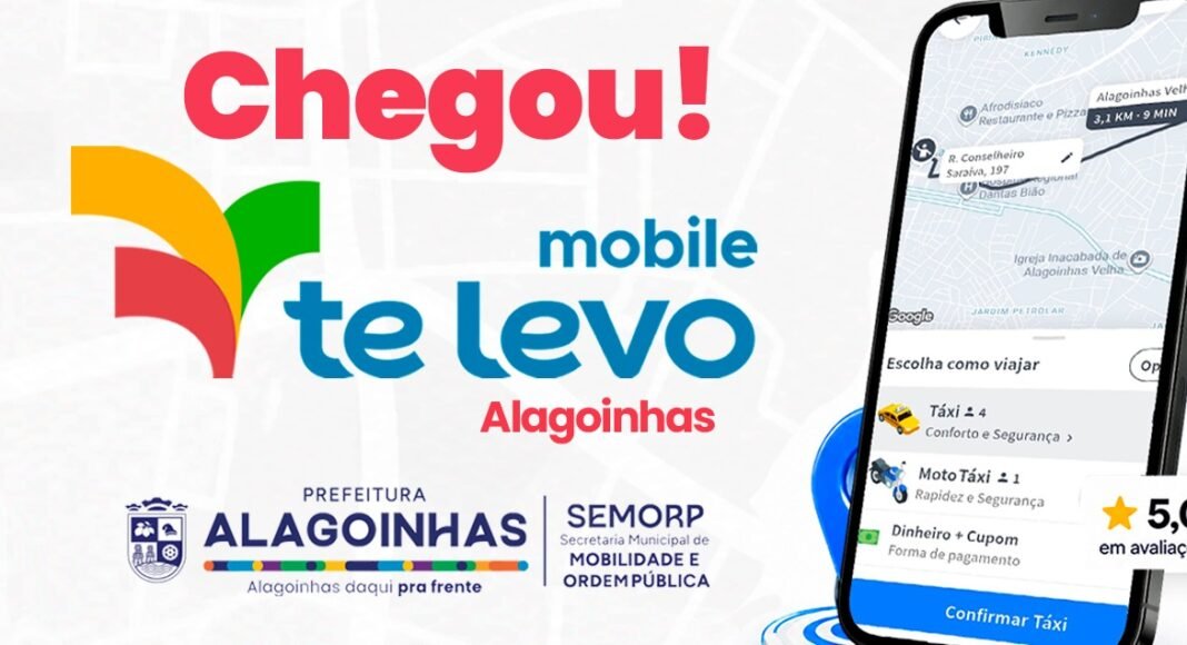 Aplicativo Te Levo Alagoinhas começa a funcionar no município